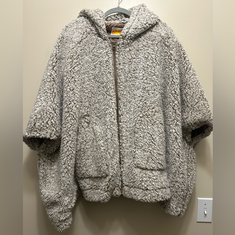 C&C California Fuzzy Poncho